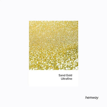 Resin Glitter Sand Gold 100g Polyurethane & Epoxy Glitter (100 Gram)