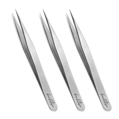 High Precision Tweezers 3 Pack (3 Count)