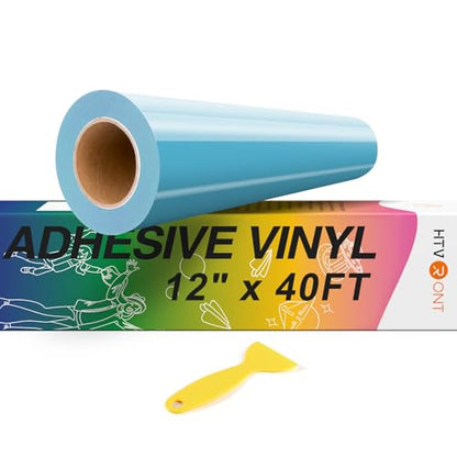 Light Blue Permanent Vinyl (40 Sq Ft)