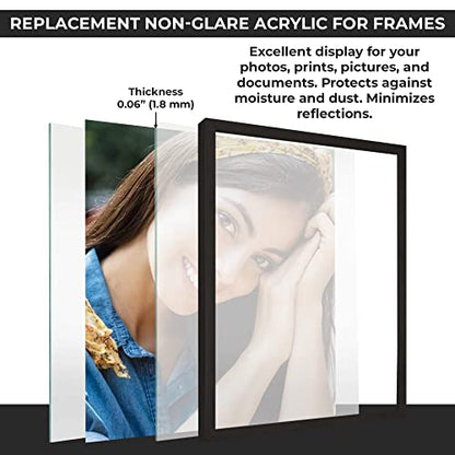 18x24 Non Glare Acrylic Sheet Frame Replacement