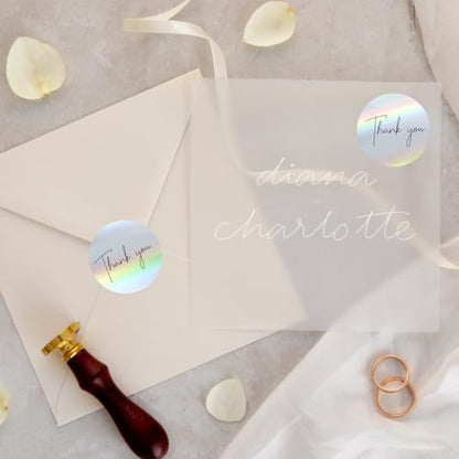 1.5" Holographic Direct Thermal Label Stickers
