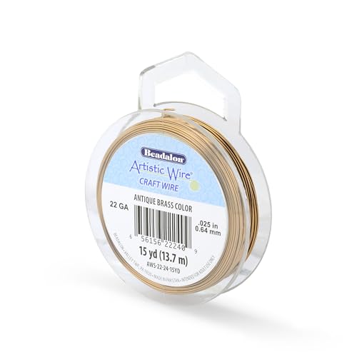 22 Gauge Tarnish Resistant Colored Copper Craft Wire (45 Foot)
