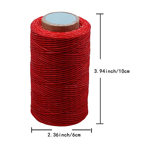 284Yards Leather Sewing Waxed Thread (852 Foot)