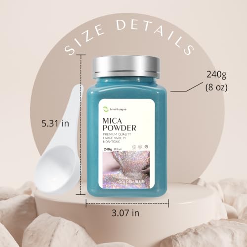 Mica Powder Golden Blue
