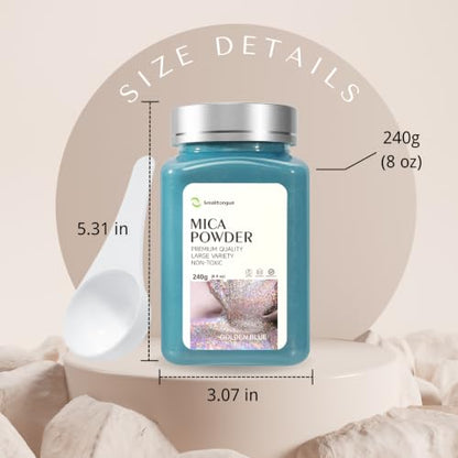 Mica Powder Golden Blue