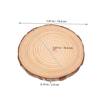 2pcs Outdoor Stepping Stones Wooden Garden Pathway Stones DIY Kit for Landscaping Safe Non