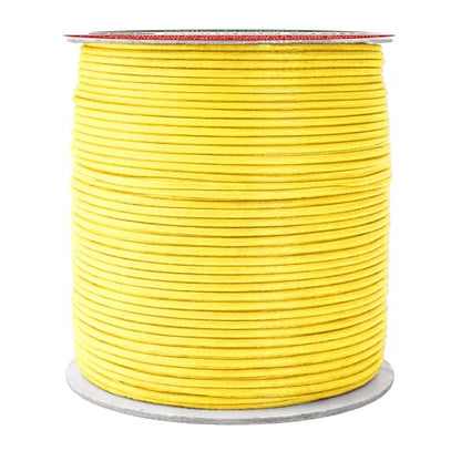 2mm Yellow Waxed Cord (327 Foot)