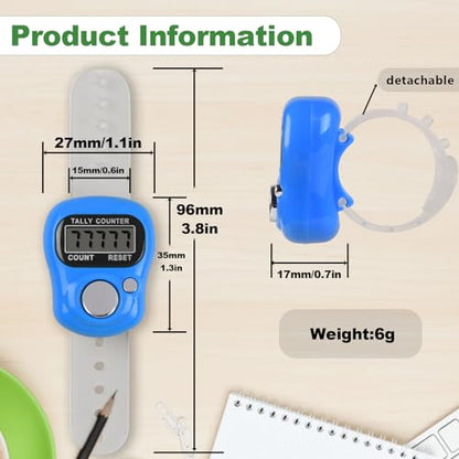 Tally Counter Electronic Finger Counter Digtal Clicker Counter 10pc