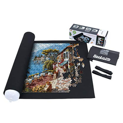 1500 Piece Jigsaw Puzzle Mat Roll Up with Drawstring Storage Bag
