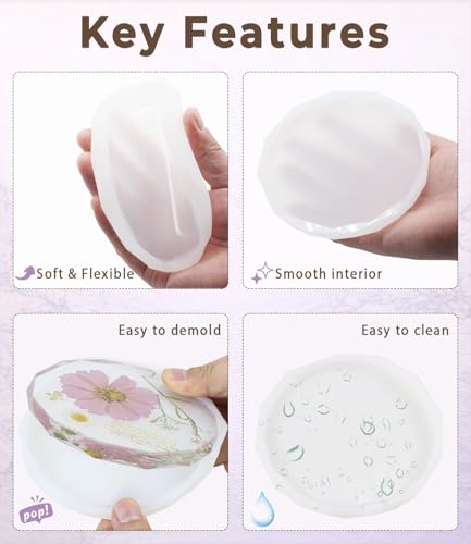 Resin Coaster Molds