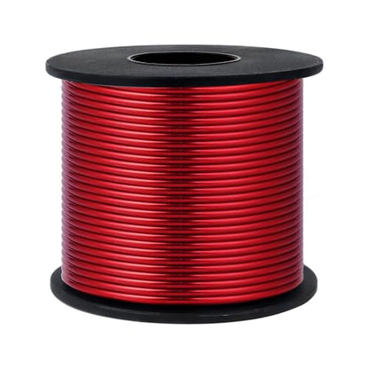 95FT 14 Gauge Bendable Red Aluminum Craft Wire for Jewelry Making Craft (95 Foot)