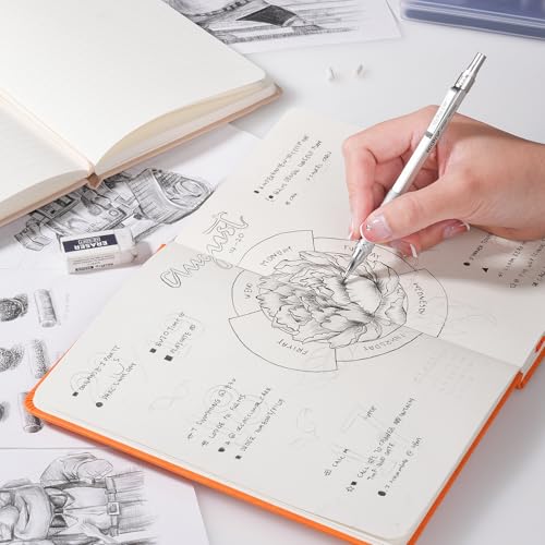 22PCS Metal Mechanical Pencil Set in Case for Drawing Writing