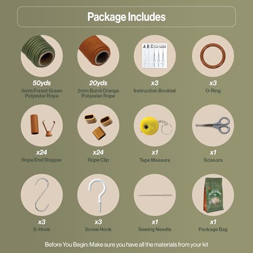 Macrame Kits for Beginners (3 Count)