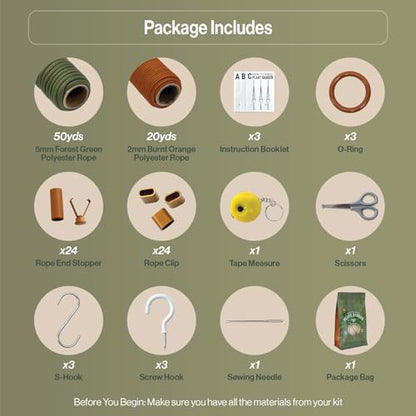 Macrame Kits for Beginners (3 Count)