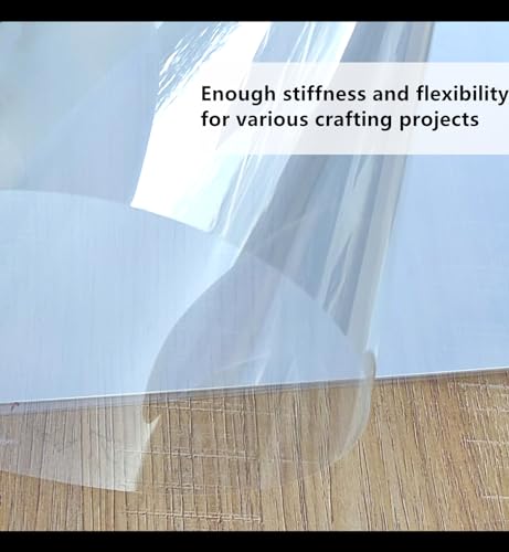 Clear Blank Stencil Sheet for Cutting. 10 Pack 12" x 24" 6mil (10 Count)
