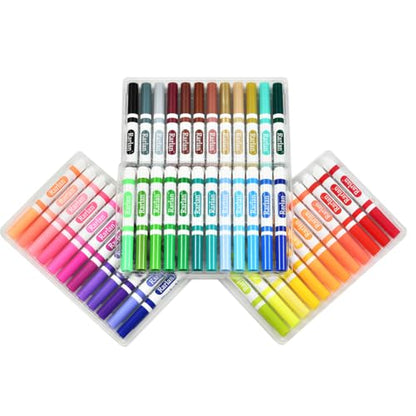 Washable Markers Bulk for Kids (144 Count)