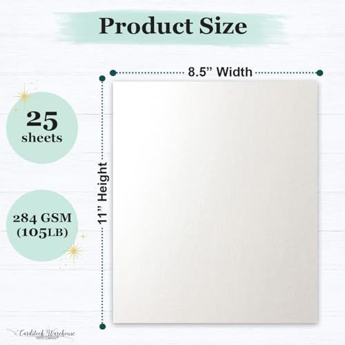 Cardstock Warehouse Stardream Quartz Cardstock Paper (25 Count)