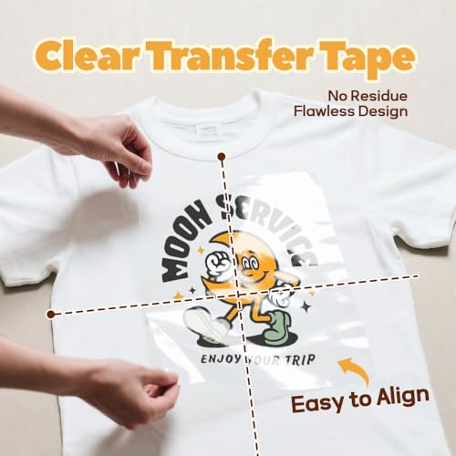 Heat Transfer Mask & Heat Transfer Paper for Light Fabric (20 Count)