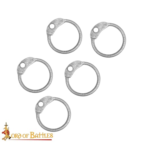 200G 1Kg Chainmail Loose Rings for Armor Crafting Perfect for DIY Chainmail Projects & Armor Repairs
