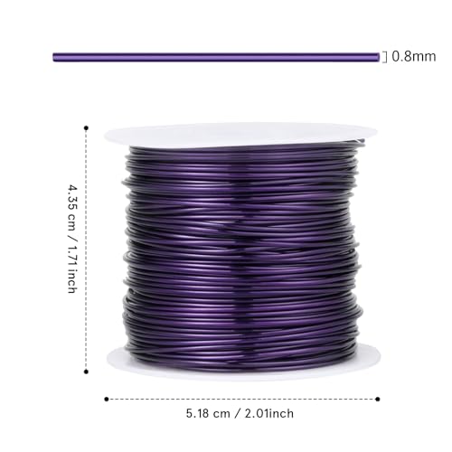 82FT 20 Gauge Jewelry Wire for Jewelry Making Copper Metal Wire for Crafts (82 Foot)