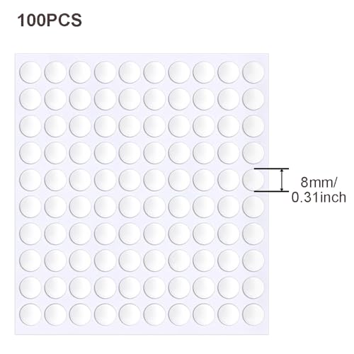1000 Pcs False Tip Double Sided Adhesive Dots (1000 Count)