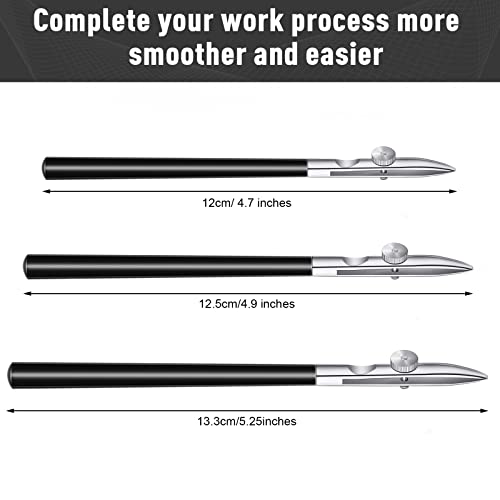 6 Pieces Art Ruling Pen 3 Sizes Masking Fluid Pen and 50 x 35 x 5 mm Glue Residue Eraser (3 Count)