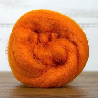 Dyed Corriedale Wool