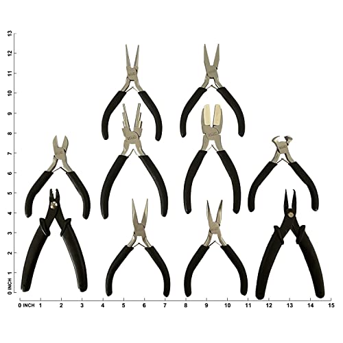 10 Piece Jewelry Pliers Set Jewelry Making Tools (10 Count)