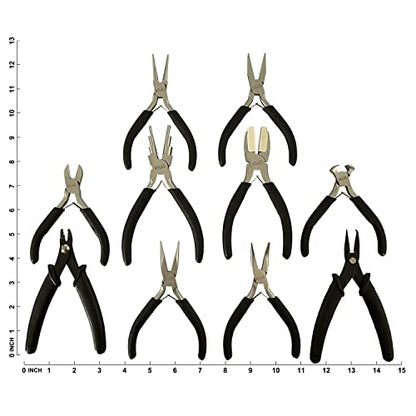 10 Piece Jewelry Pliers Set Jewelry Making Tools (10 Count)