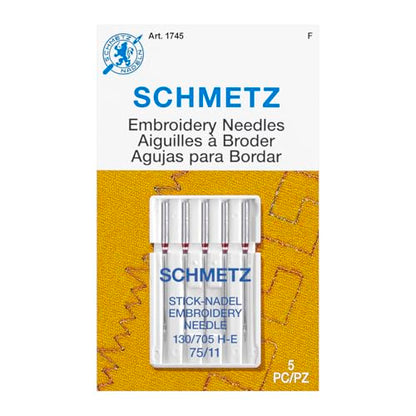 Embroidery Sewing Machine Needles (5 Count)