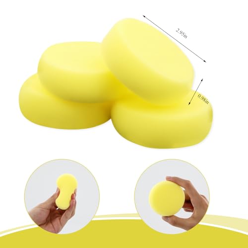12 Pcs Pottery Sponges (25 Count)