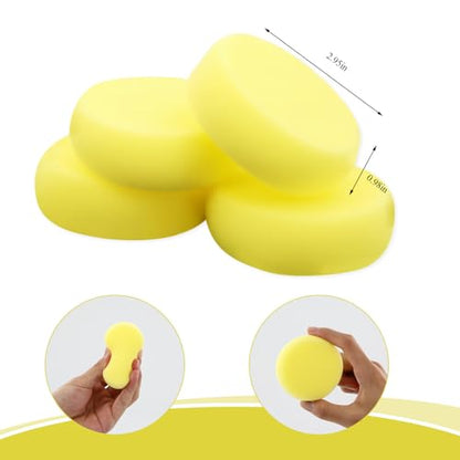 12 Pcs Pottery Sponges (25 Count)