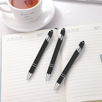 12 PCS 2 in 1 Stylus Ballpoint Pen with Stylus Tip (12 Count)