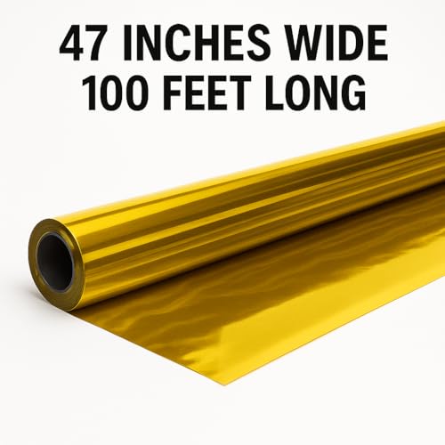 Anderson's Gold Shiny Metallic PVC Roll