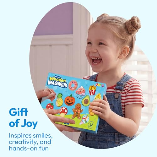 12 pcs Wooden Magnets (12 Count)