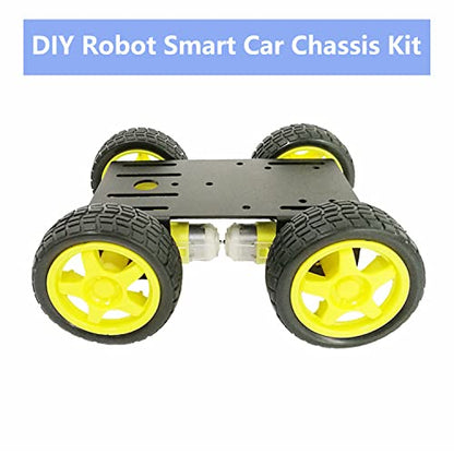 Premium 4WD Smart Robot Car Chassis Platform Kit for Arduino