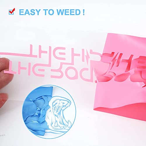 Pink Heat Transfer Vinyl Rolls