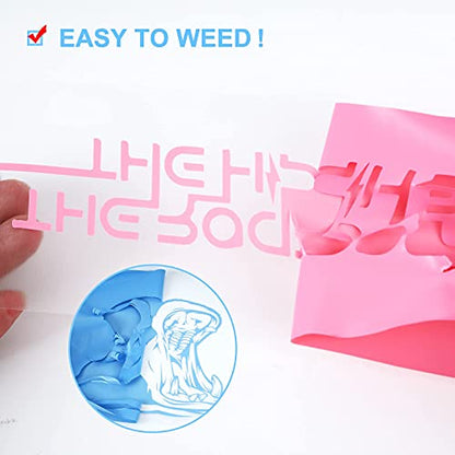 Pink Heat Transfer Vinyl Rolls