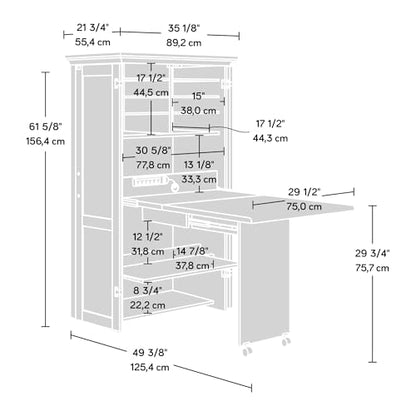 Miscellaneous Storage Craft & Sewing Armoire