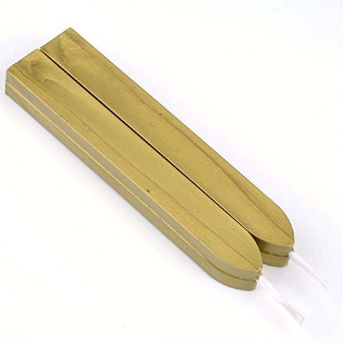 5Pcs Lapis Lazuli Sealing Wax Sticks with Wicks for Wax Seal Stamp (5 Count)