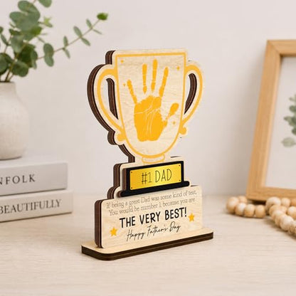 Personalized Fathers Day Trophy Gift