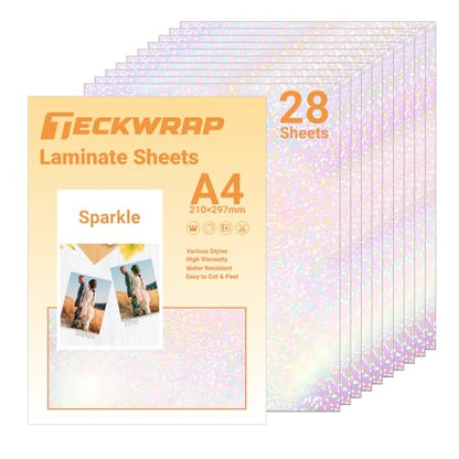 Holographic Laminate Sheets Waterproof Laminating Sheets