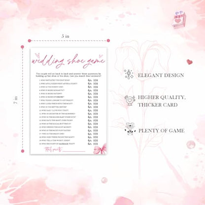 Bridal Shower Game Cards