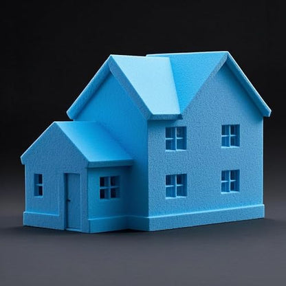 Blue 10 Pack 15x12x0.79 inch Foam Sheets 0.79 Inch Thick