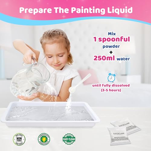 Water Marbling Paint for Kids