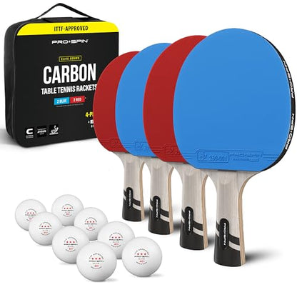 Ping Pong Paddles Set of 4