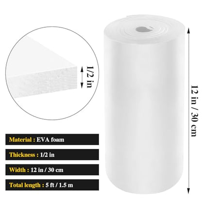Adhesive Foam Padding Closed Cell EVA Foam Sheets Insulation Board Foam Sheet Pad with Sticky Back