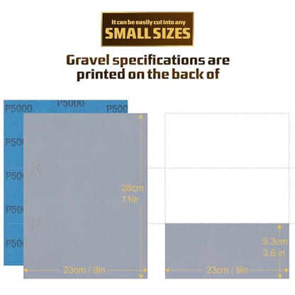 Sandpaper 5000 Grit (15 Count)