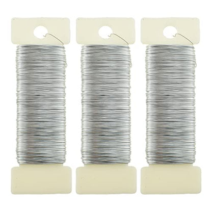 26Gauge Silver 3 Rolls Total 115 Yards