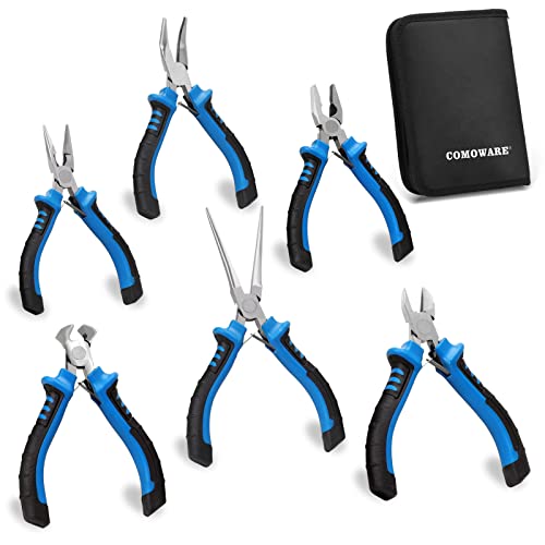 6 Piece Mini Pliers Set